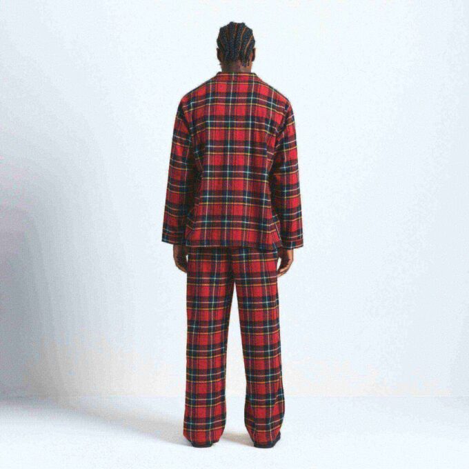 FLANNEL SLEEP MENS SLEEP SET FLANNEL SLEEP MENS SLEEP SET