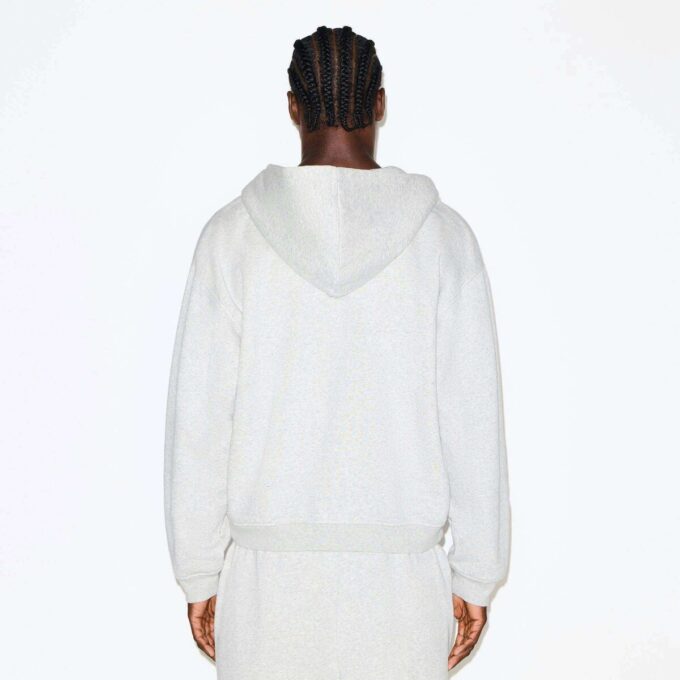 FLEECE LOUNGE MENS RELAXED ZIP UP HOODIE