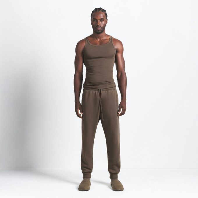 FLEECE LOUNGE MENS TAPERED JOGGER