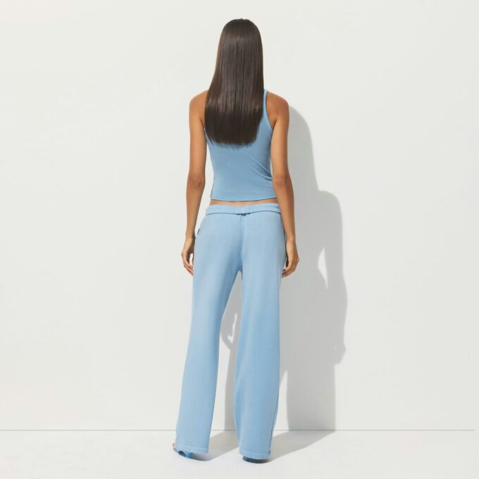 FRENCH TERRY STRAIGHT LEG PANT