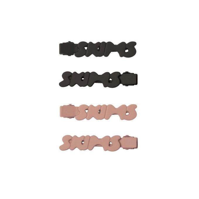 GETTING READY ACCESSORIES MATTE LOGO NO-CREASE HAIR CLIP 4-PACK GETTING READY ACCESSORIES MATTE LOGO NO-CREASE HAIR CLIP 4-PACK