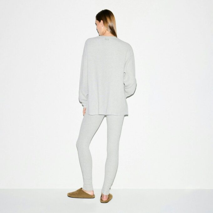 HEAVY WAFFLE OVERSIZED CREWNECK HEAVY WAFFLE OVERSIZED CREWNECK