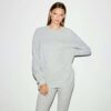 HEAVY WAFFLE OVERSIZED CREWNECK HEAVY WAFFLE OVERSIZED CREWNECK
