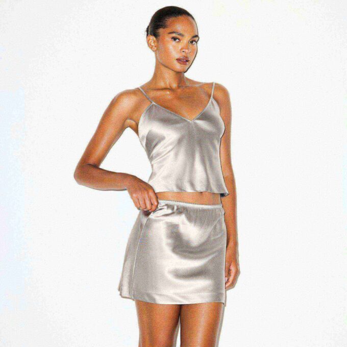 HEAVYWEIGHT SATIN CAMI HEAVYWEIGHT SATIN CAMI