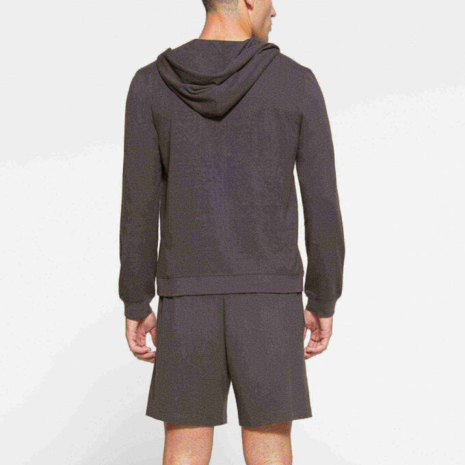 JERSEY LOUNGE MENS ZIP UP HOODIE JERSEY LOUNGE MENS ZIP UP HOODIE