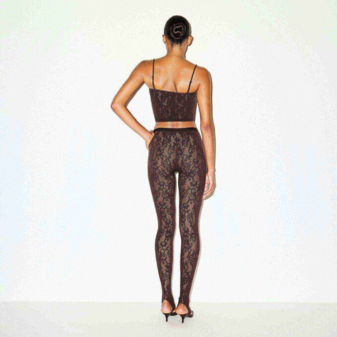 KNIT LACE CROPPED CAMI KNIT LACE CROPPED CAMI