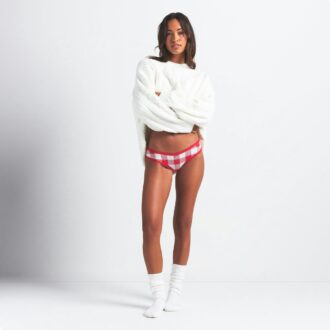 LIGHTWEIGHT COTTON LACE BRIEF 10-PACK