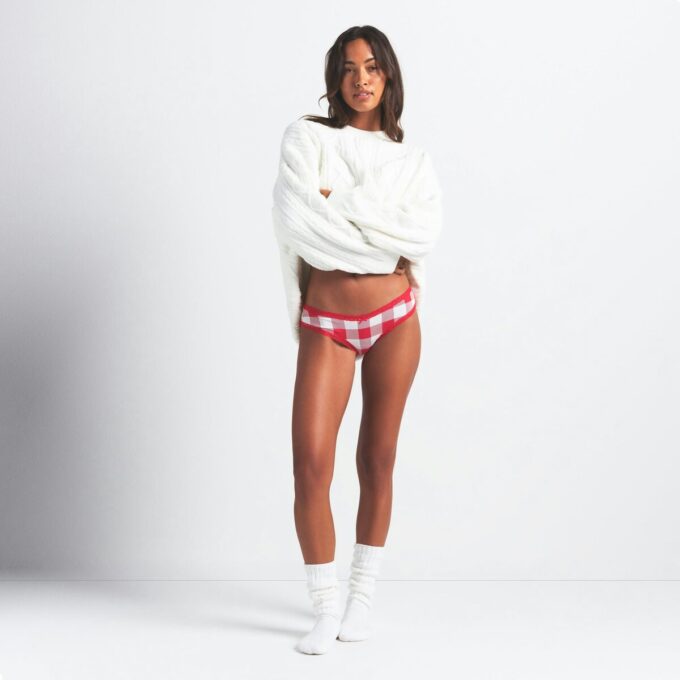 LIGHTWEIGHT COTTON LACE BRIEF 10-PACK