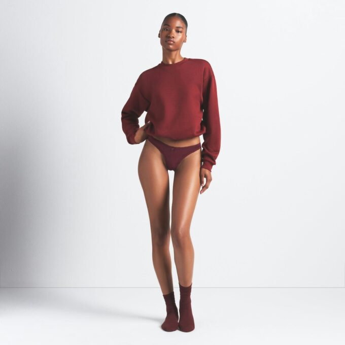 LIGHTWEIGHT COTTON LACE THONG 10-PACK