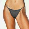 LIGHTWEIGHT COTTON POINTELLE LACE STRING THONG LIGHTWEIGHT COTTON POINTELLE LACE STRING THONG