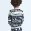LOGO PLUSH POINTELLE KIDS LONG SLEEVE SET