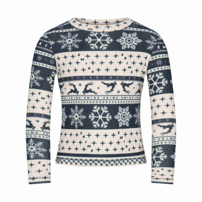 LOGO PLUSH POINTELLE KIDS LONG SLEEVE SET