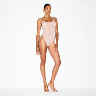 MILKY SHEER CAMI BODYSUIT