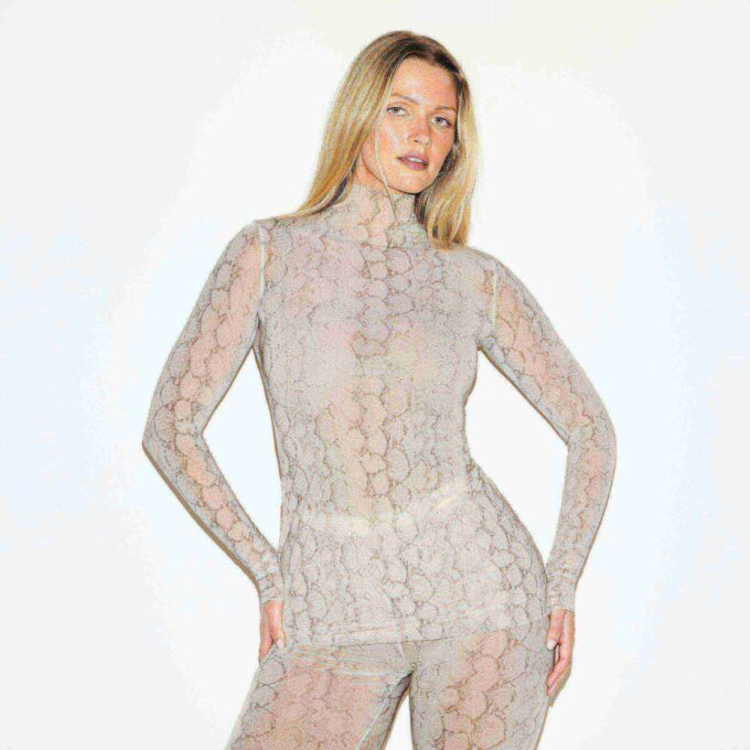 MILKY SHEER TUNIC MILKY SHEER TUNIC