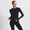NikeSKIMS AIRY LONG SLEEVE CREW NECK TOP