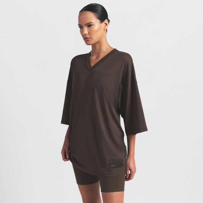 NikeSKIMS AIRY V-NECK OVERSIZED TOP NikeSKIMS AIRY V-NECK OVERSIZED TOP