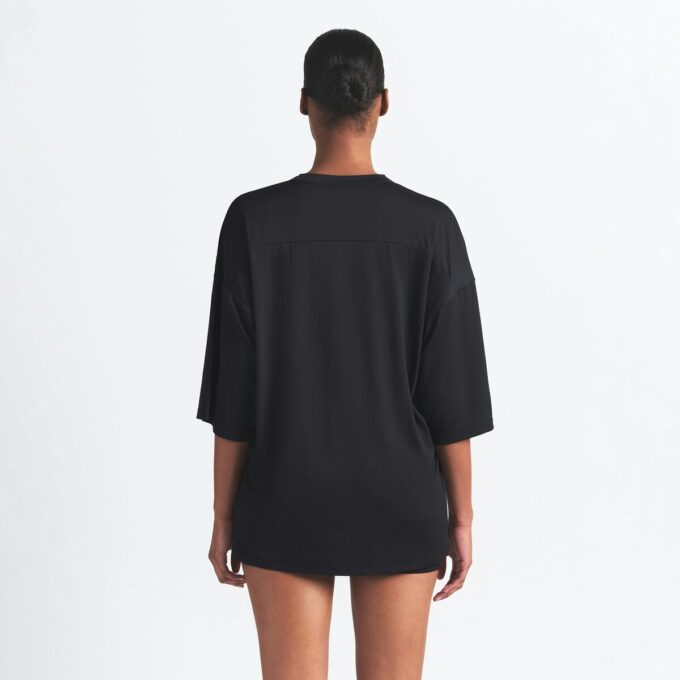NikeSKIMS AIRY V-NECK OVERSIZED TOP