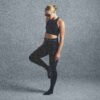 NikeSKIMS MATTE FOOTSIE GRIP LEGGING