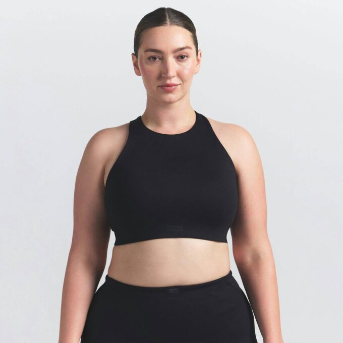 NikeSKIMS MATTE HIGH NECK BRA