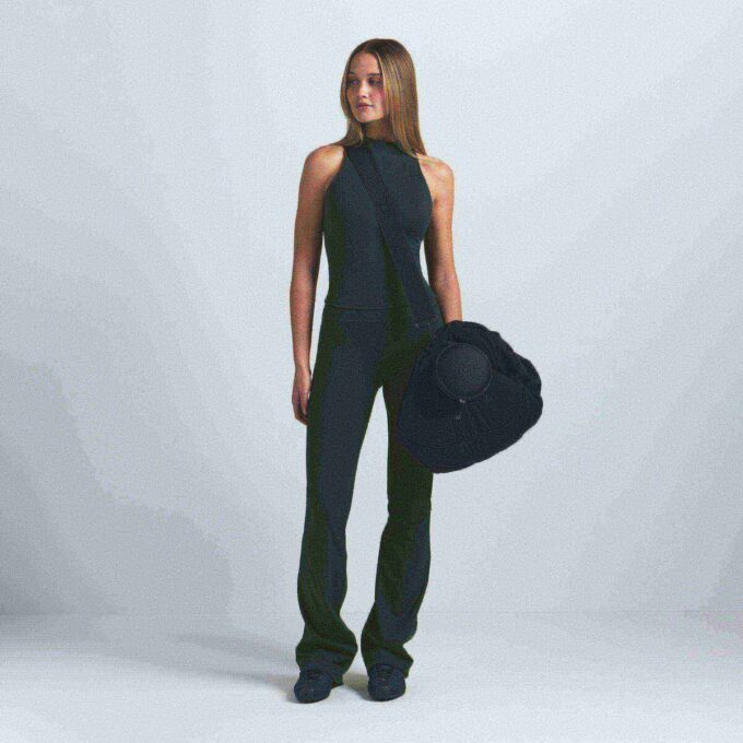 NikeSKIMS MATTE MOCK NECK RACER TANK