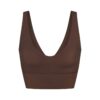 NikeSKIMS MATTE V-NECK BRA TOP NikeSKIMS MATTE V-NECK BRA TOP