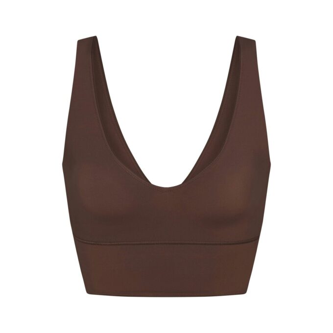 NikeSKIMS MATTE V-NECK BRA TOP NikeSKIMS MATTE V-NECK BRA TOP