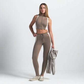 NikeSKIMS SHINE FRONT ZIP BRA