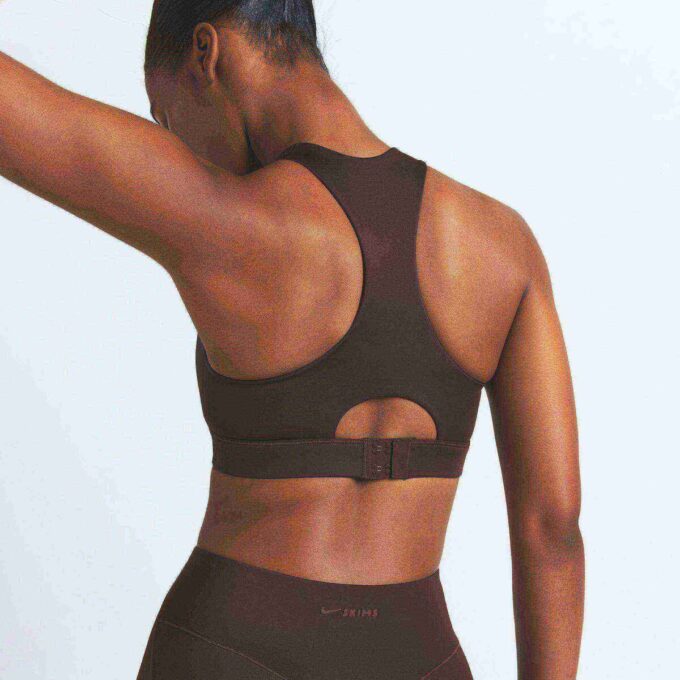 NikeSKIMS SHINE HIGH NECK BRA