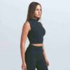 NikeSKIMS VINTAGE SEAMLESS MOCK NECK BRA TOP