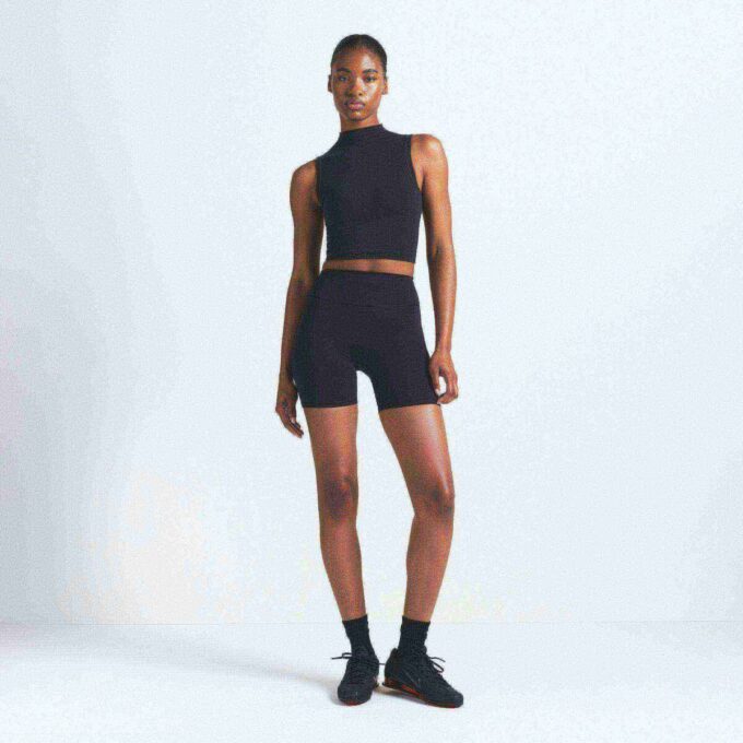 NikeSKIMS VINTAGE SEAMLESS MOCK NECK BRA TOP NikeSKIMS VINTAGE SEAMLESS MOCK NECK BRA TOP