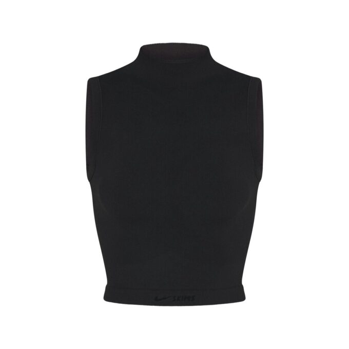 NikeSKIMS VINTAGE SEAMLESS MOCK NECK BRA TOP NikeSKIMS VINTAGE SEAMLESS MOCK NECK BRA TOP