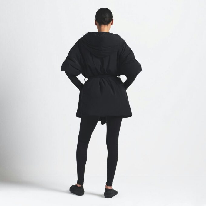 NikeSKIMS WOVEN NYLON WRAP COAT