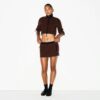 OUTDOOR FLEECE MINI SKIRT OUTDOOR FLEECE MINI SKIRT