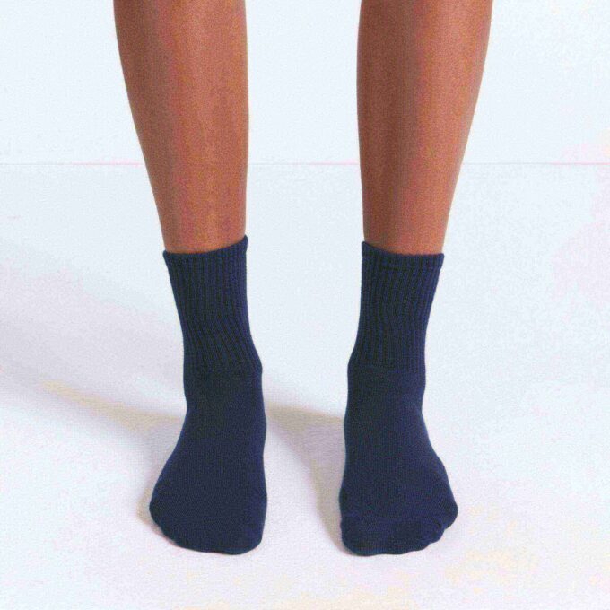 RIBBED CREW SOCK 3-PACK