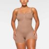 SEAMLESS SCULPT STRAPLESS SHORTIE BODYSUIT