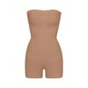 SEAMLESS SCULPT STRAPLESS SHORTIE BODYSUIT