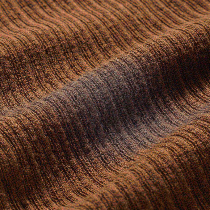 SHEER KNIT FOLDOVER LONG SKIRT