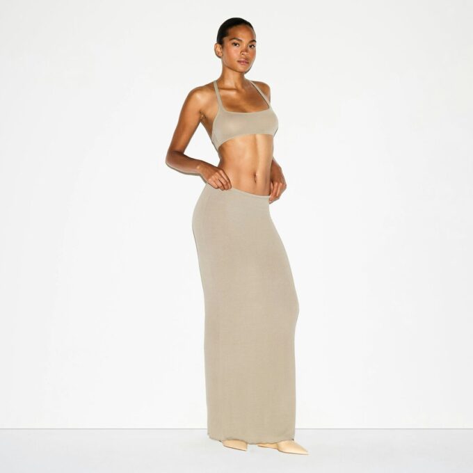 SHEER MODAL LONG SKIRT SHEER MODAL LONG SKIRT