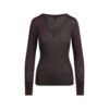 SHEER MODAL LONG SLEEVE V NECK SHEER MODAL LONG SLEEVE V NECK