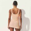 SHEER RIB MINI SLIP DRESS SHEER RIB MINI SLIP DRESS