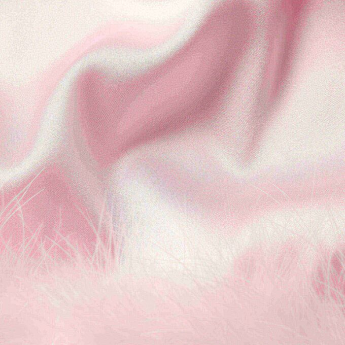 SILK FEATHER TRIM GLOVES SILK FEATHER TRIM GLOVES