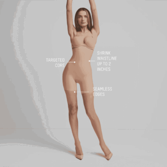 SKIMS BODY CORE SCULPT HIGH-WAISTED SHORT