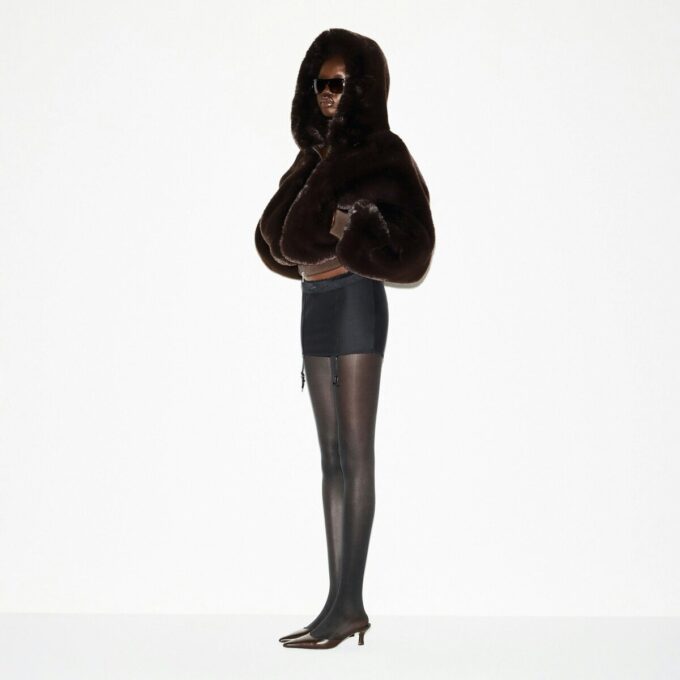 SKIMS BODY MINI GARTER SKIRT