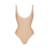 SKIMS BODY UNLINED PLUNGE THONG BODYSUIT SKIMS BODY UNLINED PLUNGE THONG BODYSUIT