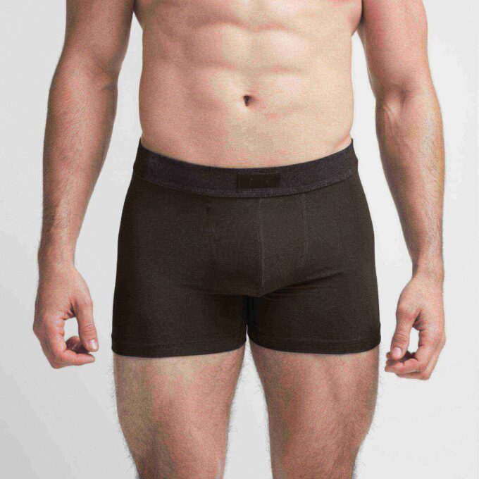 SKIMS COTTON MENS 3″ BOXER BRIEF