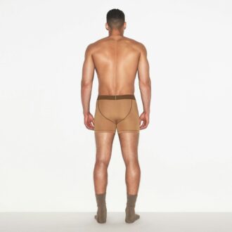 SKIMS COTTON MENS 3″ BOXER BRIEF
