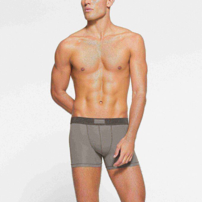 SKIMS COTTON MENS 3″ BOXER BRIEF 3-PACK