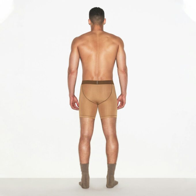 SKIMS COTTON MENS 5″ BOXER BRIEF