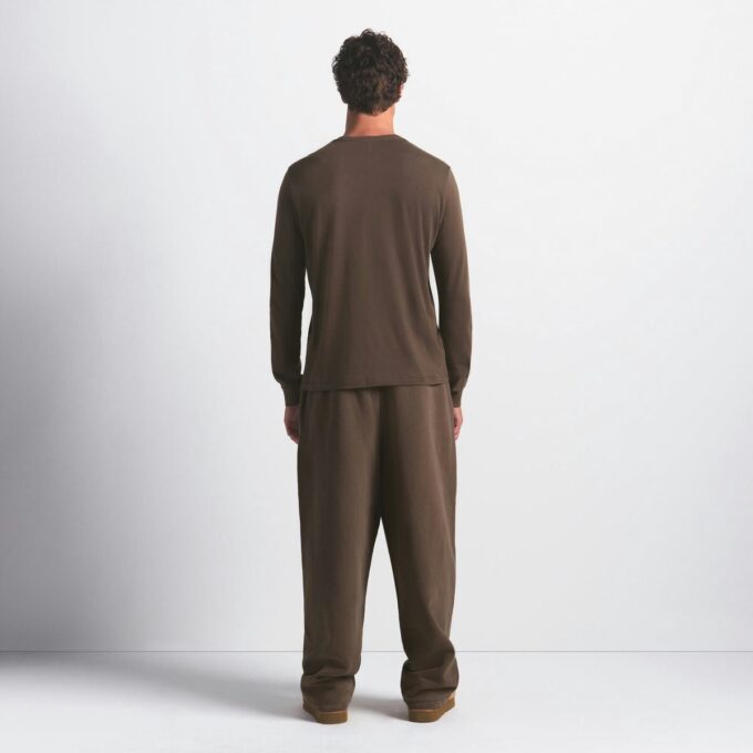 SKIMS COTTON MENS CLASSIC LONG SLEEVE T-SHIRT SKIMS COTTON MENS CLASSIC LONG SLEEVE T-SHIRT