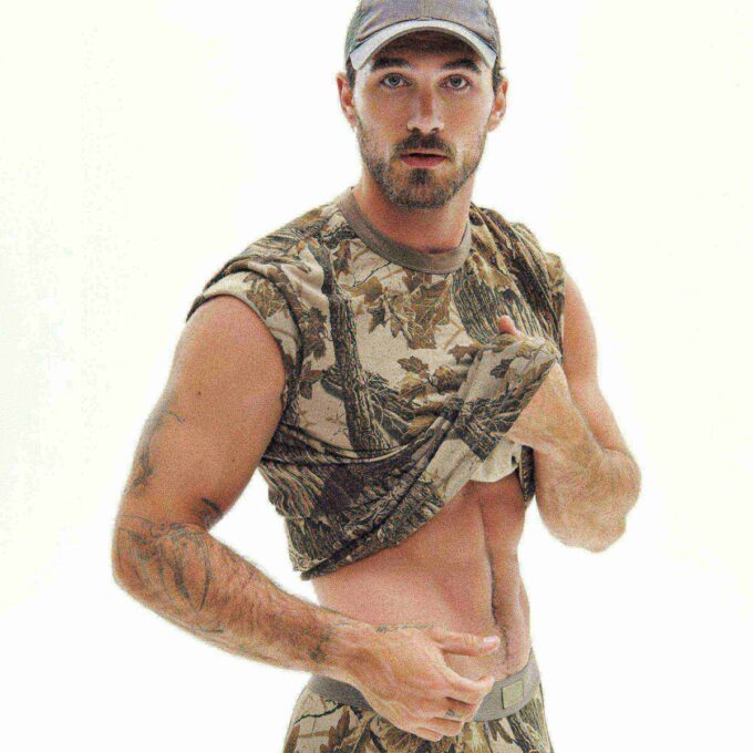 SKIMS COTTON MENS REALTREE CLASSIC T-SHIRT